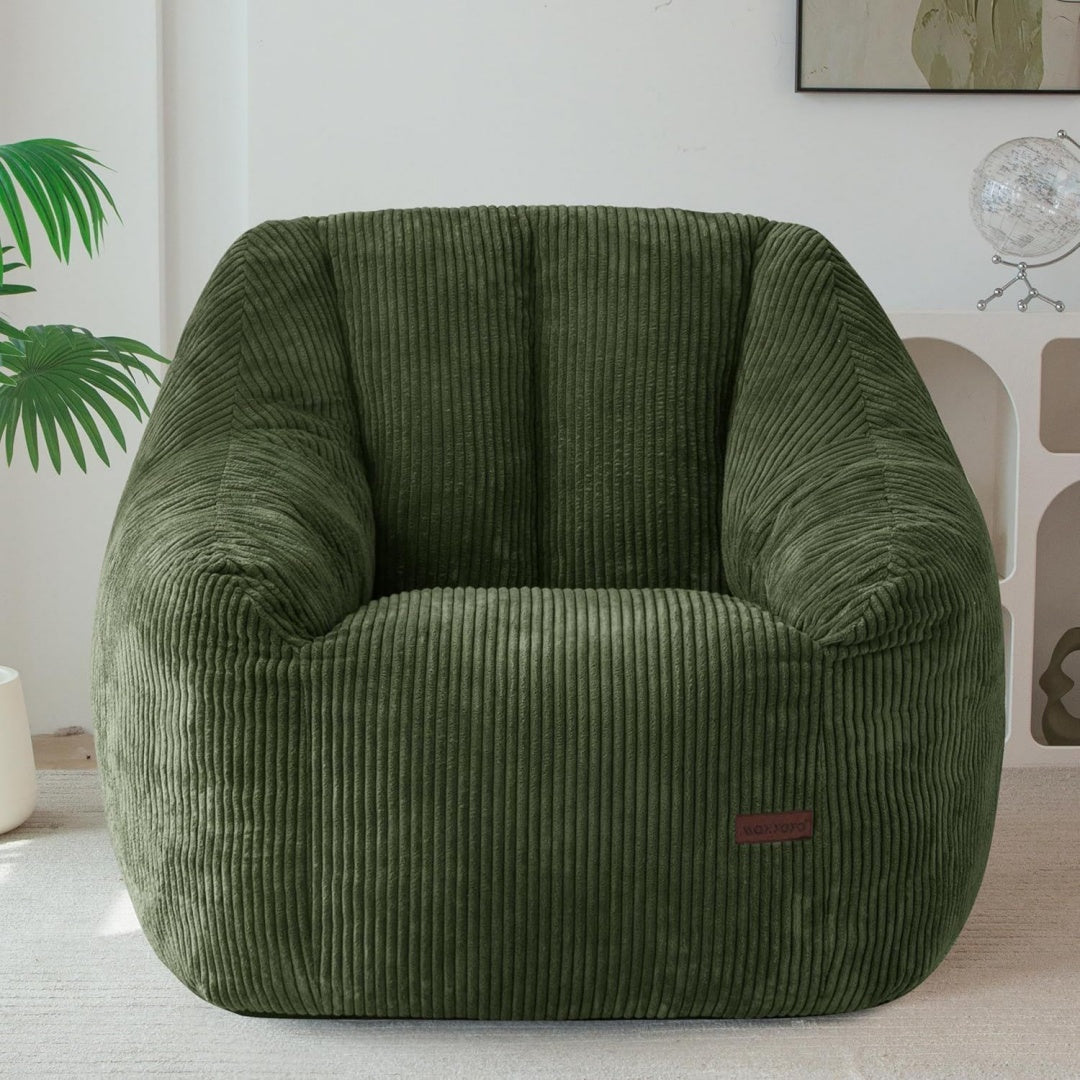 Poltrona sacco verde oliva