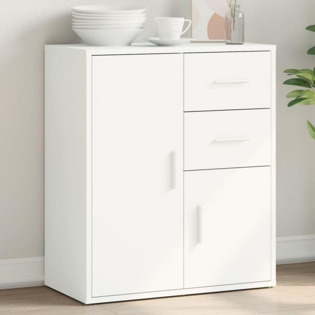 Mobile contenitore Lechnical Credenza Bianco Legno Multistrato,Credenza bianco