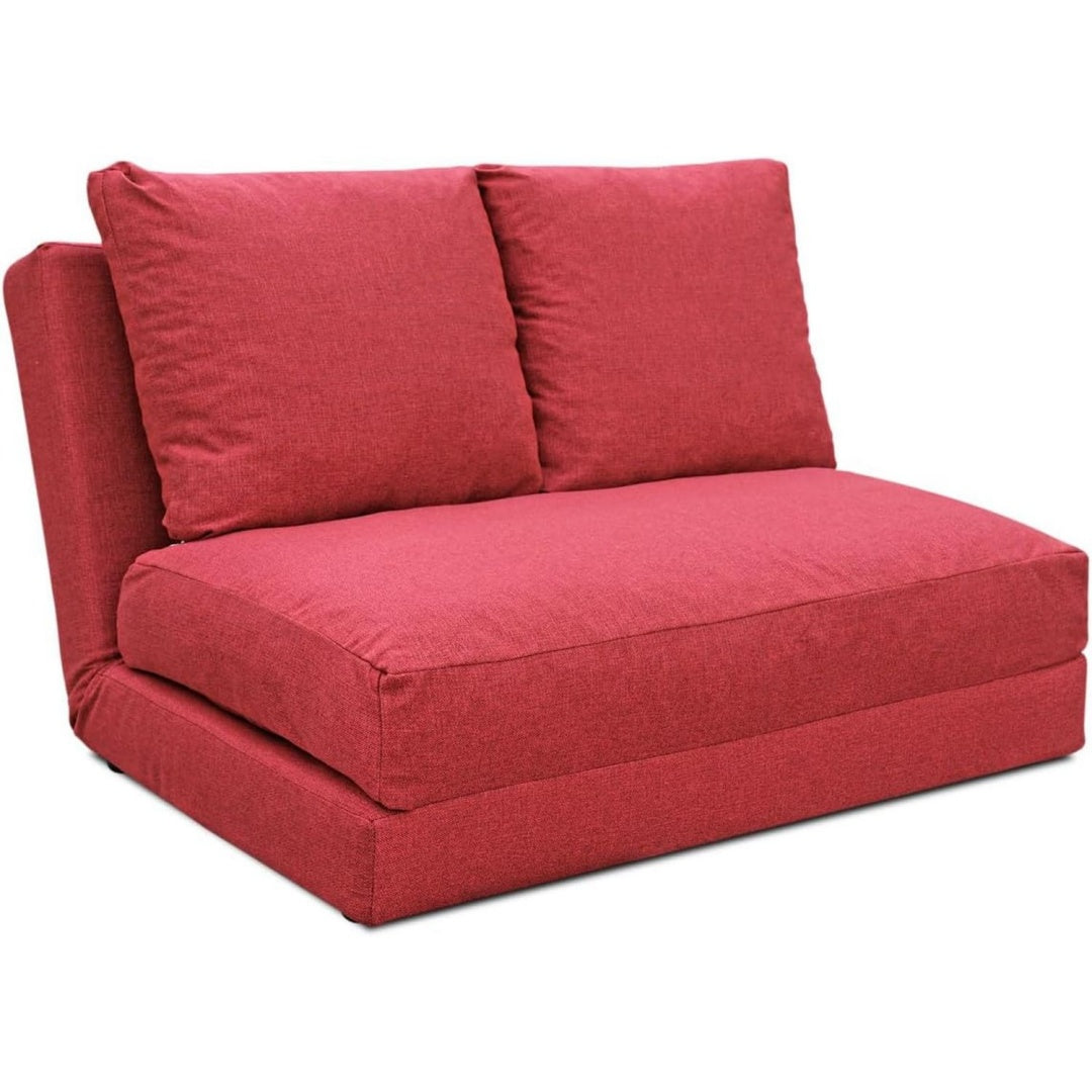 Seduta imbottita regolabile pieghevole rosso