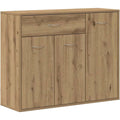 Credenza da soggiorno con cassetti rovere
