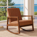 Poltrona da soggiorno stile scandinavo marrone
