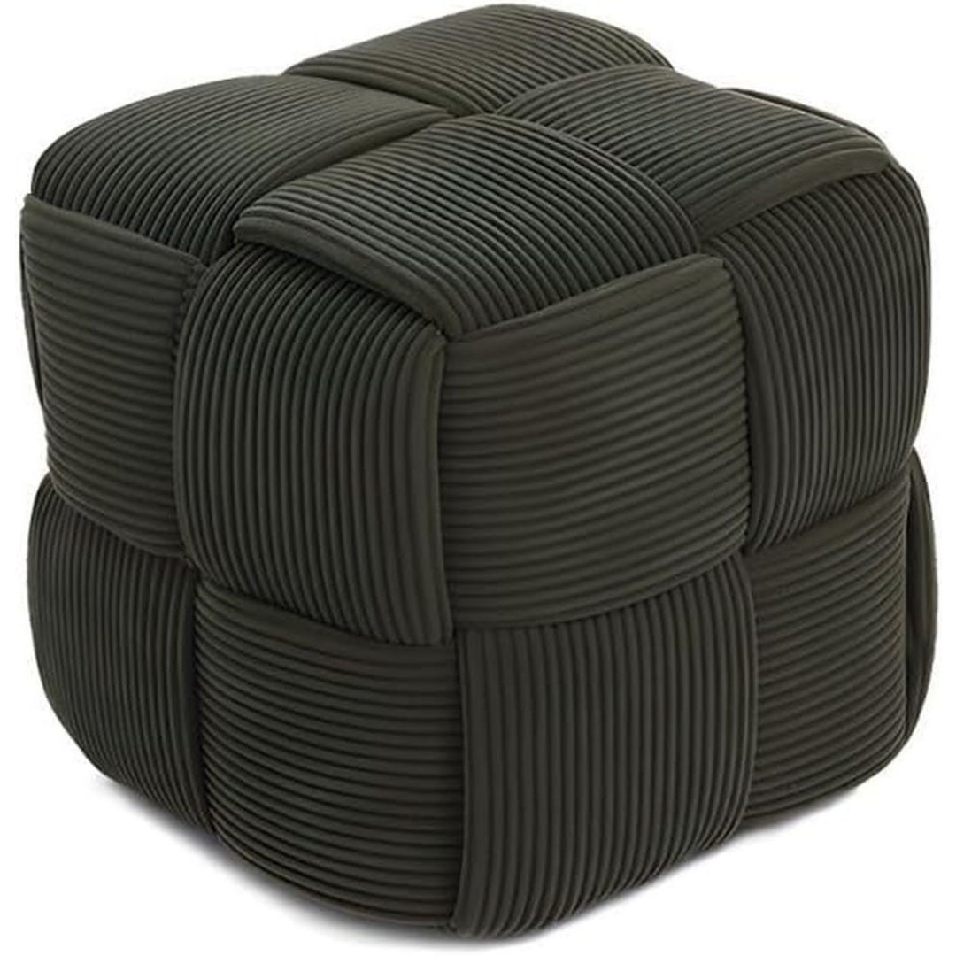 Pouf verde scuro