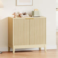 Credenza da soggiorno regolabile in MDF rovere