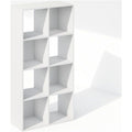 Libreria contenitore Furinno PELLI Libreria Cubi, Organizer bianco