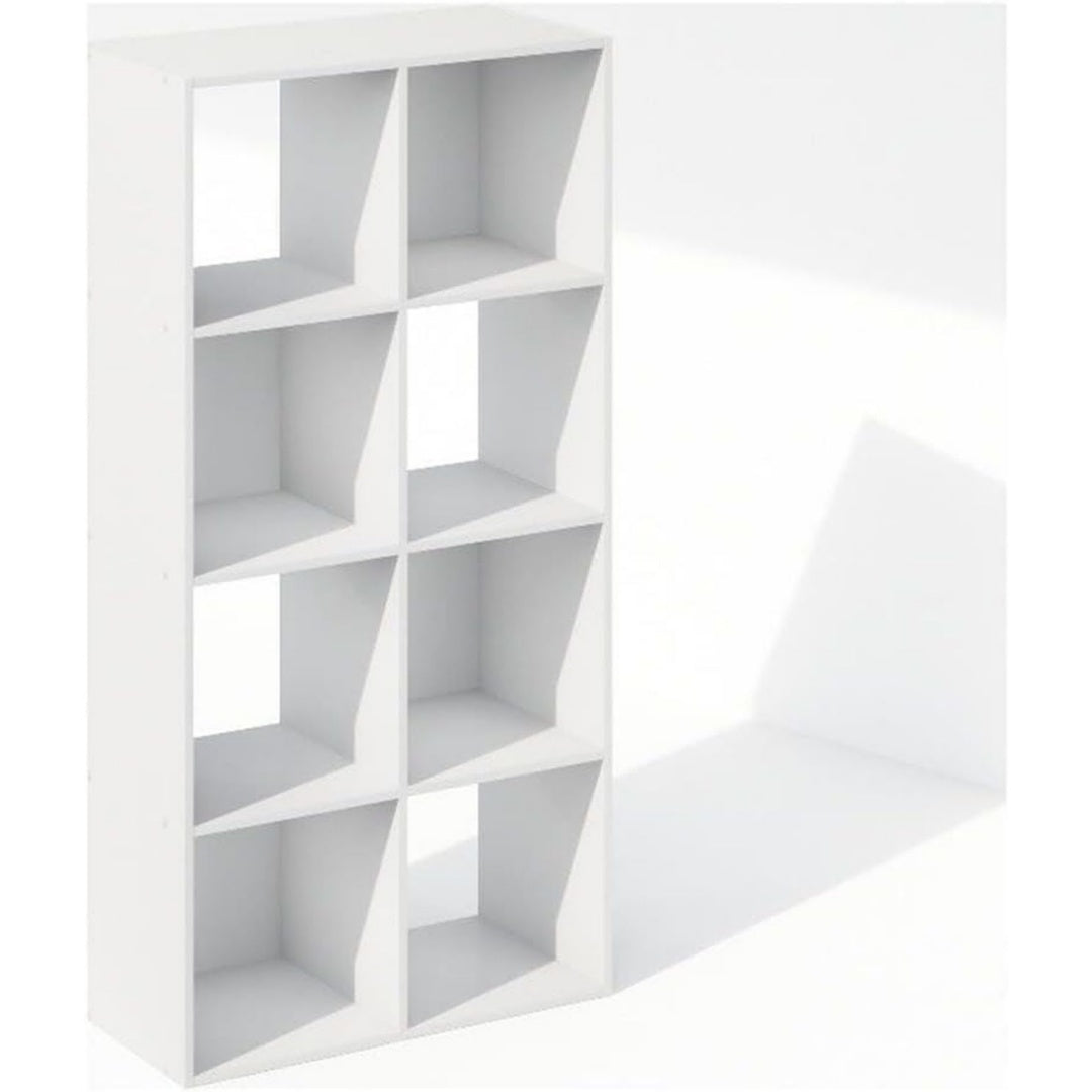 Libreria contenitore Furinno PELLI Libreria Cubi, Organizer bianco