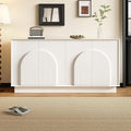 Credenza bianca con ante