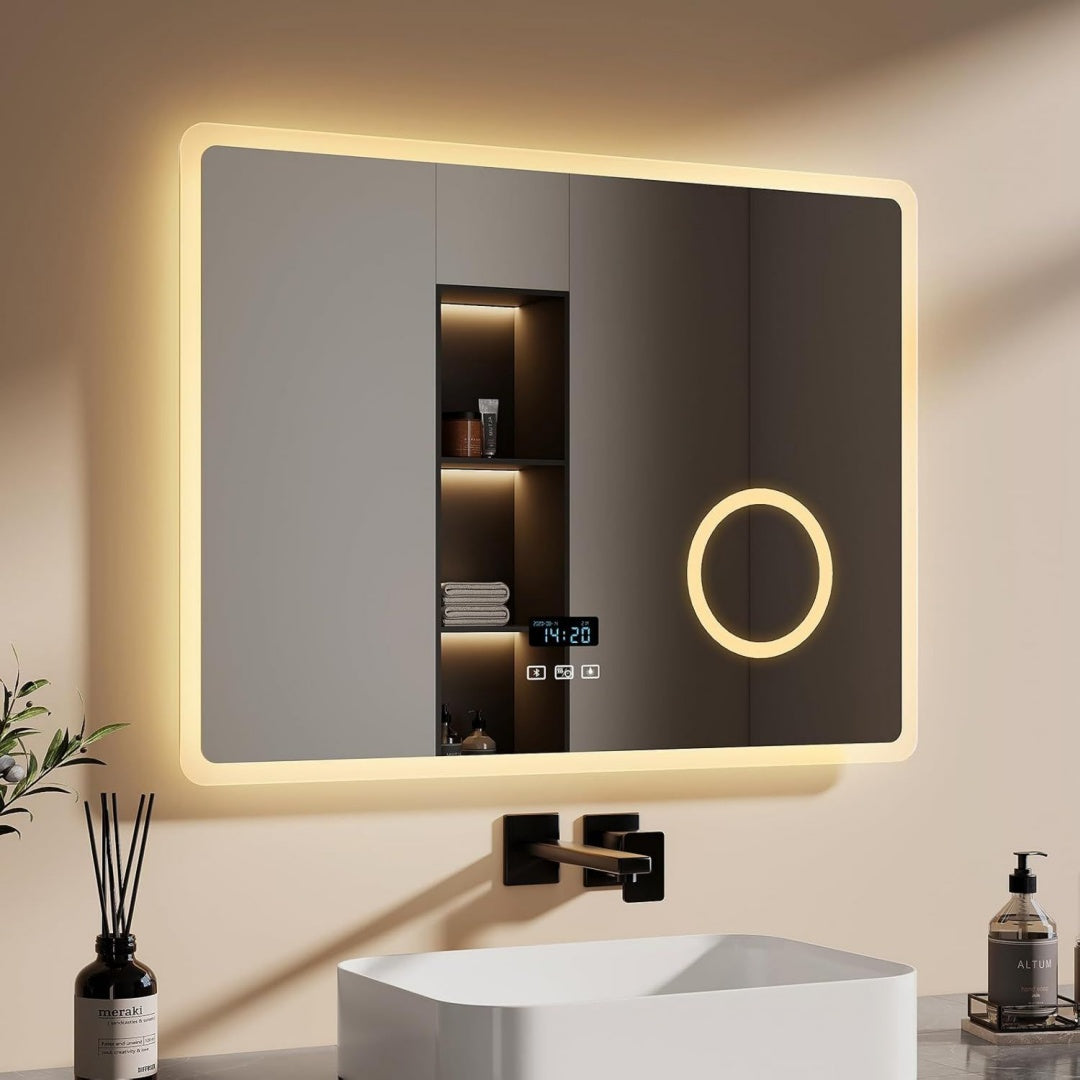 Specchio da bagno con illuminazione LED