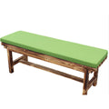 Cuscino verde per panca