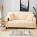 Divano confortevole YOPOIY Copridivano elasticizzato Copridivano poliestere beige